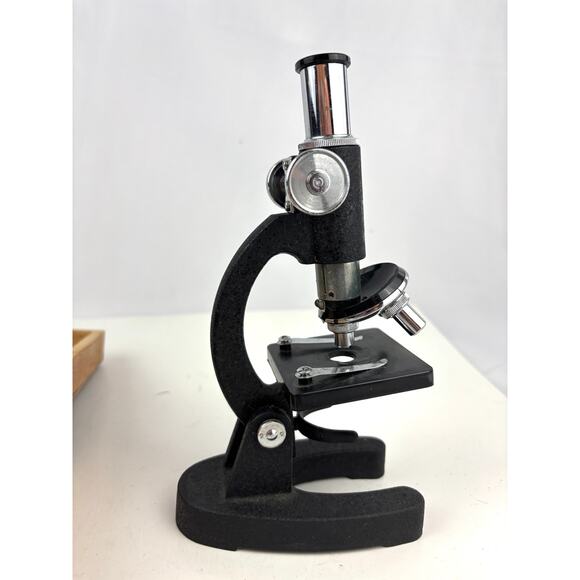 Perfect Model 801 Turret Microscope 150x 300x 600x - Picture 13 of 16